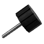 Norton rubber stift houder tbv spiraalband 22x20x6