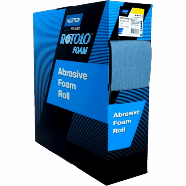 A975 schuurrol 115x25mtr velcro