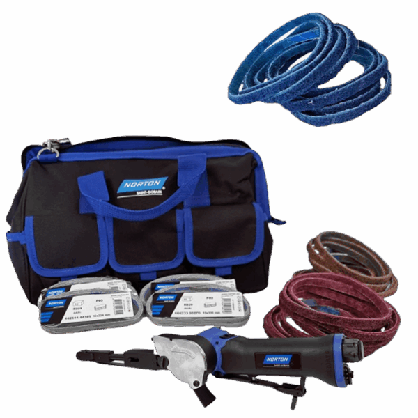 Norton TO002 Bandschuurmachine 10x330mm + banden