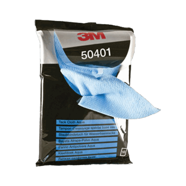 50401 3M kleefdoek tack cloth aqua 10x