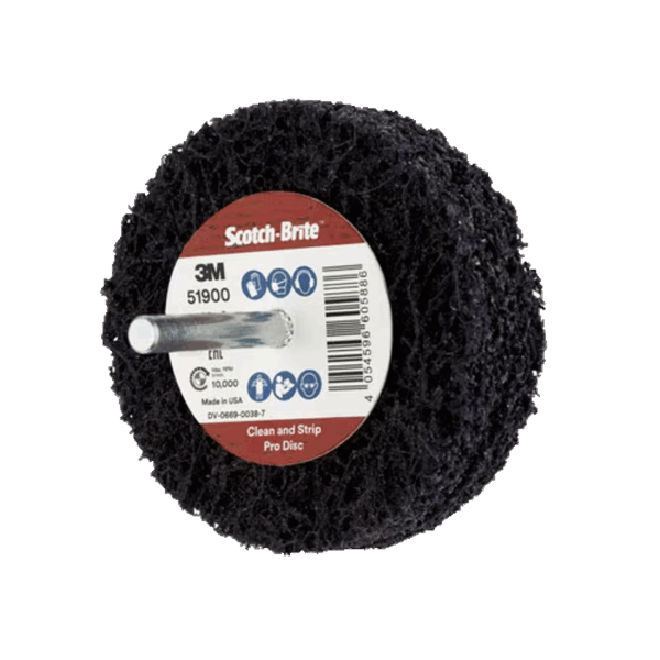 51925 3M clean & strip schijf XT-ZS 100mm met stift paars