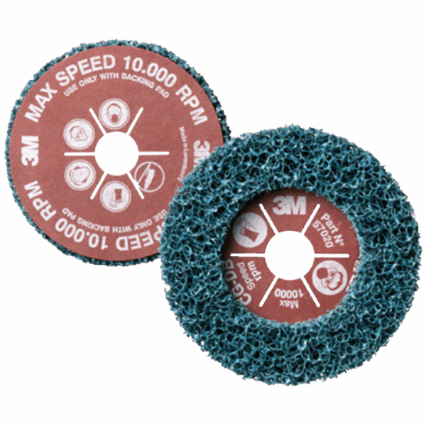 61172/57020 3M clean & strip blue schijf CG-DB 115x22mm