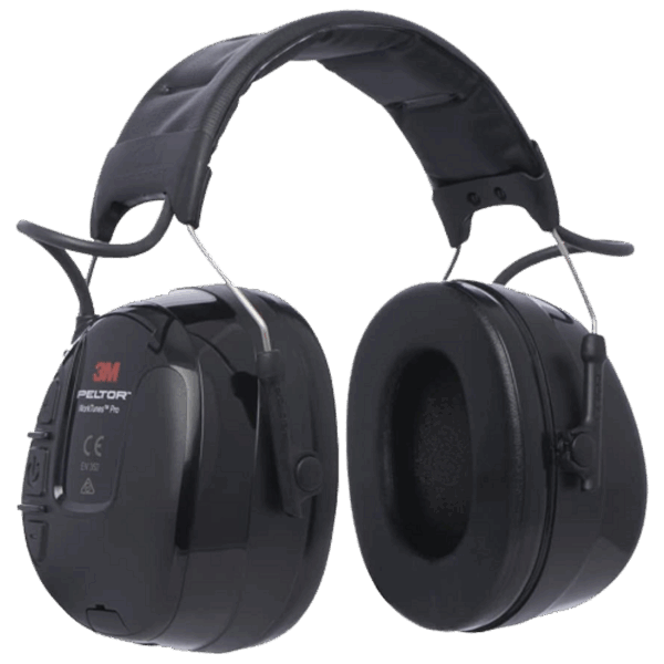 HRXS220A™ workTunes™ pro FM radio headset black headband