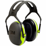 PEX4A Hi-Viz gehoorkap 33dB Hoofdband X4A