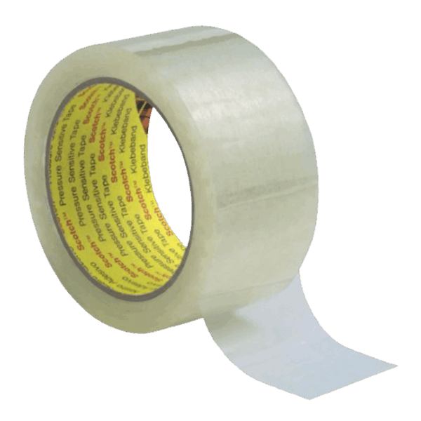 370750T 3M dozensluittape 50mmx66mtr transparant