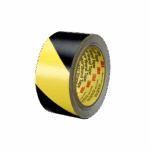 5702 3M gestreepte veiligheidstape zwart/geel 50mmx33mtr