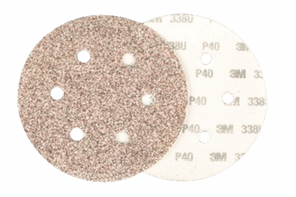 62705 3M hookit schuurschijf 125mm P280 100x LD500A