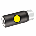 Koppeling ASC06 1/2 binnendraad Orion knop geel