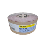 Schuurrol BW110 70mmx25mtr P80 rood