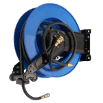 Luchtslanghaspel staal wandmontage Ø10mm 20mtr