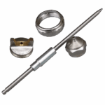 E13 -E33 Douche set, Luchtkap,sproeier en naald 1.5