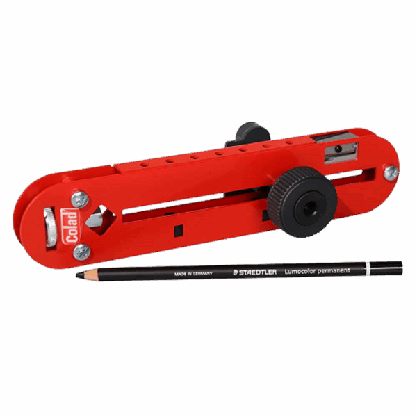 Colad carrosserie aftekengereedschap metaal 23.5x5.5x8cm