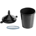 Sata RPS mengbeker 600ml UV platte zeef 125mu 50x