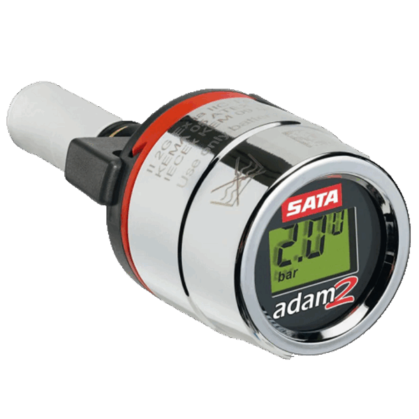 SATA Adam 2 digitale drukmeter compleet 3000/4000 inclusief dock