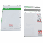 SATA spuitpatroonblok met afstandmarkering