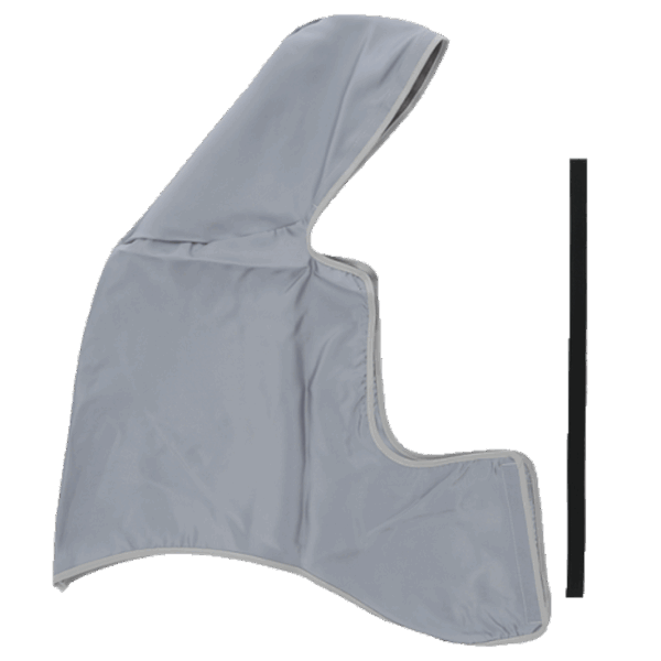 SATA Vision 2000 Hoofd-/borstsjaal, grijs, over kap