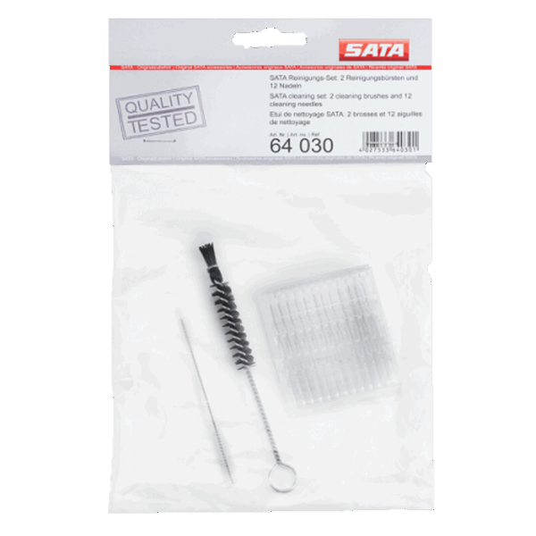 SATA Reinigingsset 12x naald 2x borsteltje