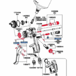 SATA Stelschroef voor luchtmicrometer