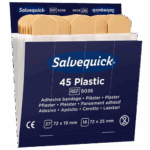 Navulling plastic pleisters blauw 6036 1x45x